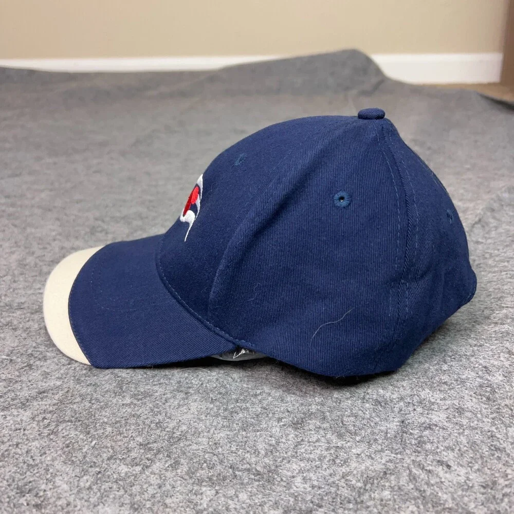 Disney Mens Hat Cap Strap Back Blue Beige Cruise‎ Lines Cap Vacation Beach Logo